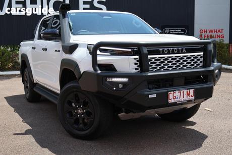 White 2026 Toyota Hilux Double Cab Pick Up Rogue 48V (4X4)