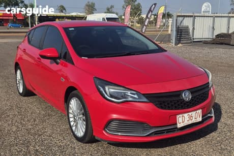 Red 2017 Holden Astra Hatchback R