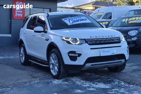 White 2017 Land Rover Discovery Sport Wagon Td4 150 Hse 5 Seat