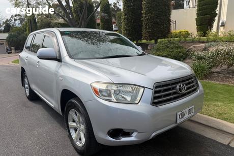 Silver 2007 Toyota Kluger Wagon Grande (4X4)
