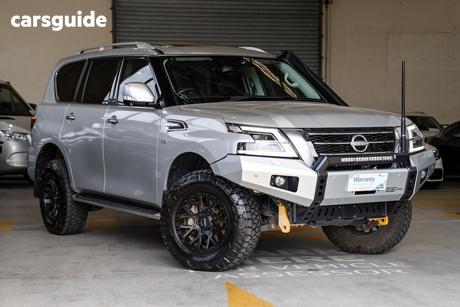 Blue 2022 Nissan Patrol Wagon Ti-L (4X4)