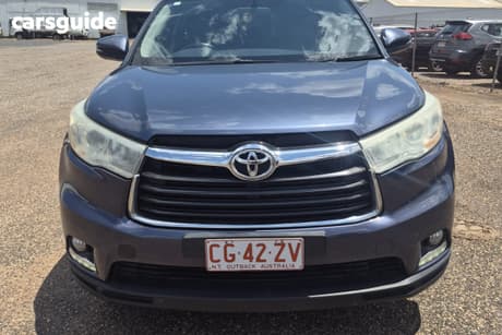 Grey 2015 Toyota Kluger Wagon Gxl (4X4)