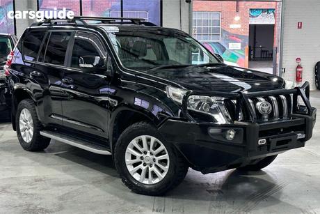 Black 2015 Toyota Landcruiser Prado Wagon Kakadu (4X4)