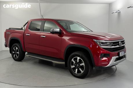Red 2024 Volkswagen Amarok Dual Cab Utility Style Tdi600 4Motion