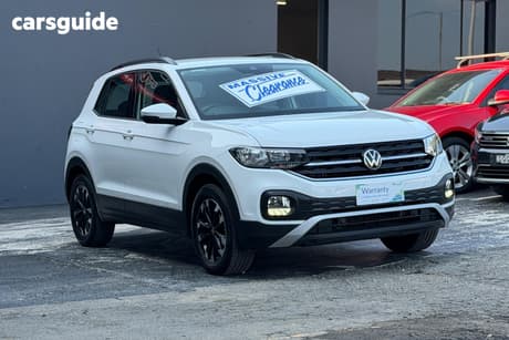 White 2023 Volkswagen T-Cross Wagon 85Tfsi Life