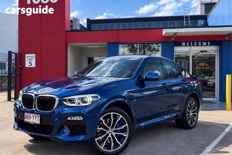 Blue 2019 BMW X4 Coupe Xdrive 30I M Sport