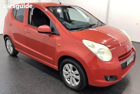 Red 2012 Suzuki Alto Hatchback Glx