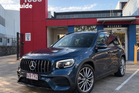 Blue 2022 Mercedes-Benz GLB35 Wagon 4Matic