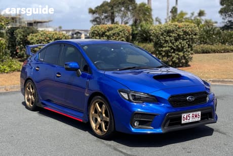 Blue 2017 Subaru WRX Sedan (Awd)