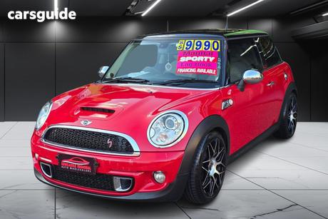 Red 2011 Mini Cooper Hatchback S