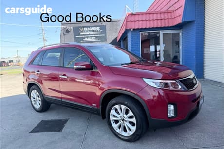 Red 2012 Kia Sorento Wagon Sli (4X4)