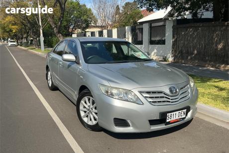 Silver 2010 Toyota Camry Sedan Altise