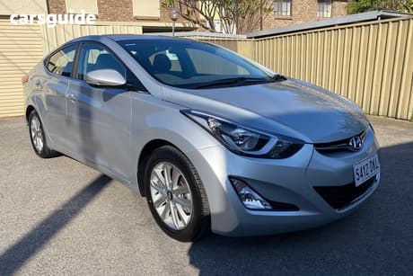Silver 2014 Hyundai Elantra Sedan Elite