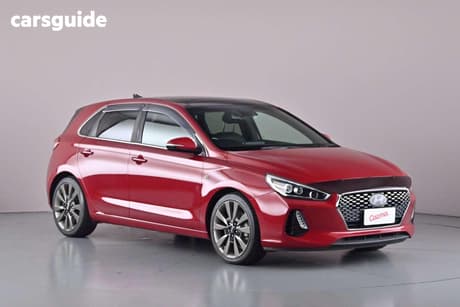 Red 2018 Hyundai I30 Hatchback Sr Premium