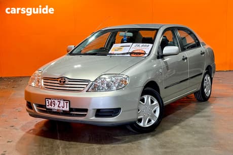 Silver 2005 Toyota Corolla Sedan Conquest