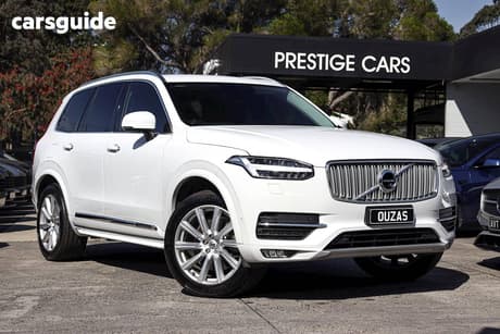 White 2016 Volvo XC90 Wagon T6 2.0 Inscription