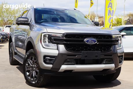 Silver 2024 Ford Ranger Double Cab Pick Up Wildtrak 2.0 (4X4)