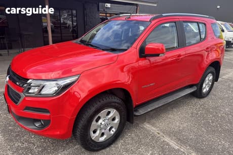 Red 2018 Holden Trailblazer Wagon Lt (4X4)