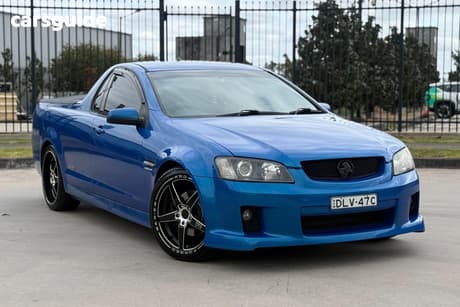Blue 2010 Holden Commodore Ute Tray SS-V VE MY10