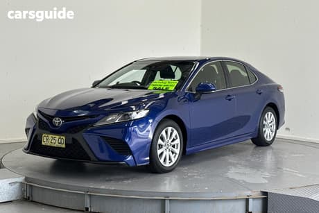 Blue 2018 Toyota Camry Sedan Ascent Sport