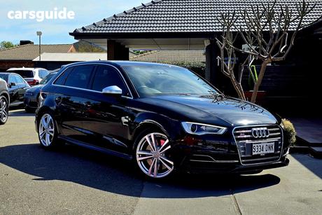 Black 2016 Audi S3 Hatchback Sportback 2.0 Tfsi S Tronic