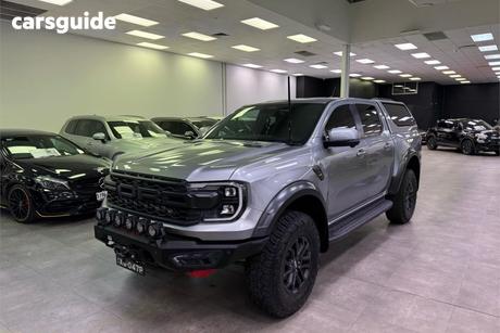 Silver 2023 Ford Ranger Double Cab Pick Up Raptor 3.0 (4X4)