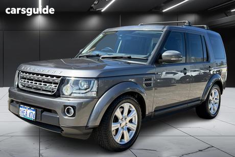 Grey 2014 Land Rover Discovery 4 Wagon 3.0 Sdv6 Se