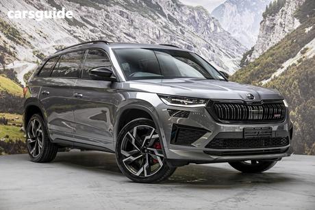 Grey 2024 Skoda Kodiaq Wagon Rs (4X4) 180Tsi