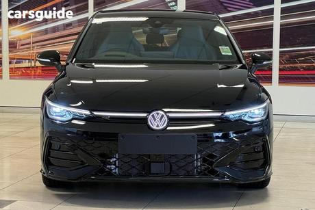 Black 2025 Volkswagen Golf Hatchback R-Line