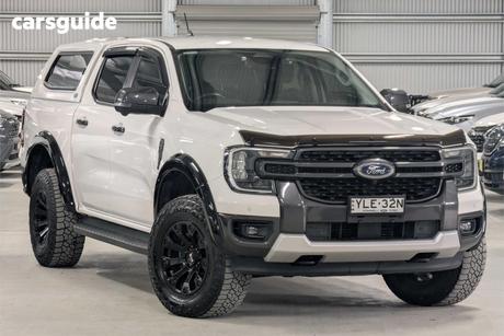 White 2022 Ford Ranger Double Cab Pick Up Sport 2.0 (4X4)