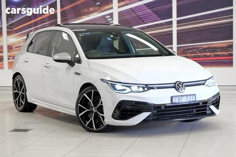 White 2022 Volkswagen Golf Hatchback R 4Motion