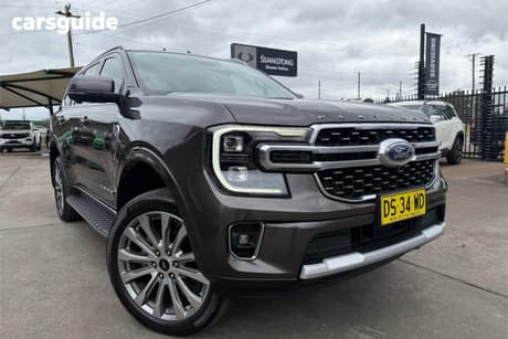 Bronze 2023 Ford Everest Wagon Platinum (4Wd)