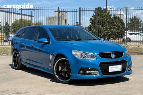 Blue 2014 Holden Commodore Sportswagon Ss-V Redline