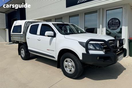 White 2017 Holden Colorado Crew Cab Chassis Ls (4X4)