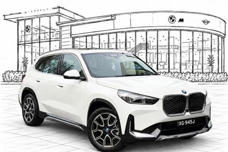White 2024 BMW IX1 Wagon Xdrive30 Xline