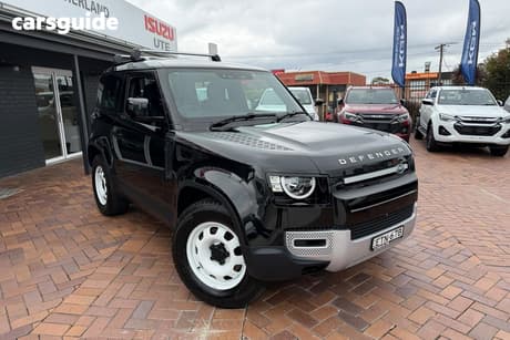 Black 2022 Land Rover Defender Wagon 90 P300 Standard (221Kw)