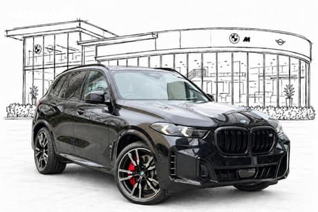 Black 2026 BMW X5 Wagon M60I