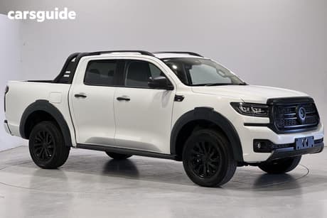 White 2026 GWM Cannon Dual Cab Utility Vanta (4X4)