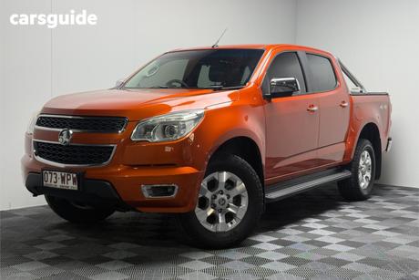Orange 2016 Holden Colorado Crew Cab Pickup Ltz (4X4)