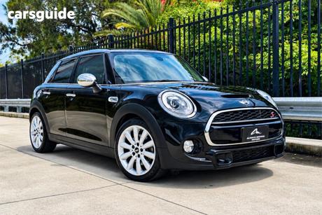 Black 2016 Mini Cooper Hatchback S 5D Hatch