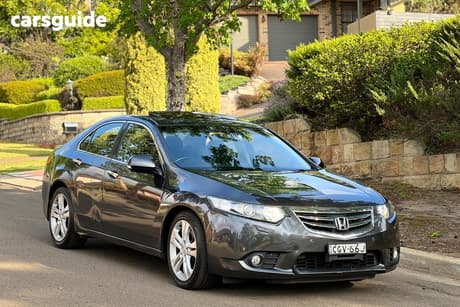 Grey 2012 Honda Accord Euro Sedan Luxury