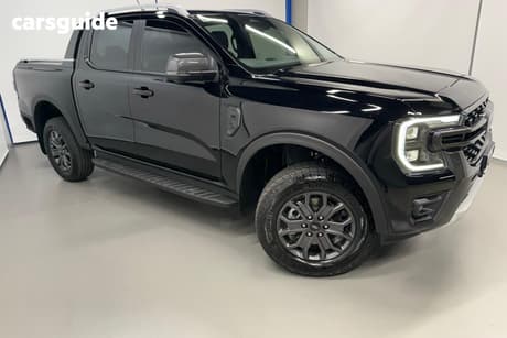 Black 2026 Ford Ranger Double Cab Pick Up Wildtrak 3.0 (4X4)