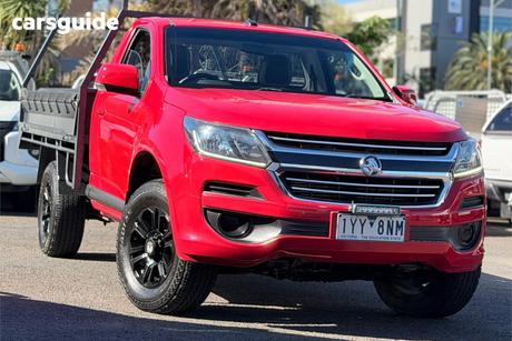 White 2017 Holden Colorado Cab Chassis Ls (4X2)