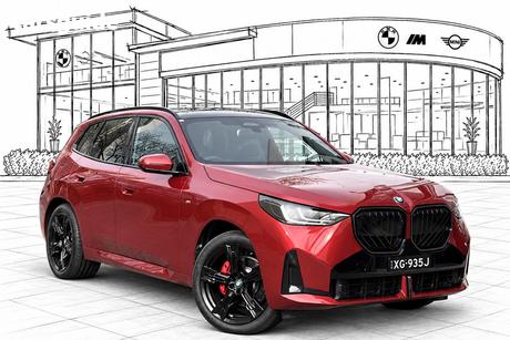 Red 2025 BMW X3 Wagon 30E Xdrive Phev