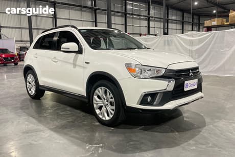 White 2019 Mitsubishi ASX Wagon Es Adas ( 2Wd)