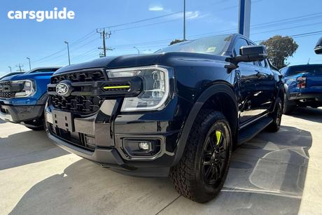 Black 2026 Ford Ranger Double Cab Pick Up Wolftrak 3.0 (4X4)