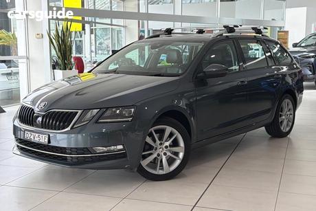 Grey 2018 Skoda Octavia Wagon 110 Tsi