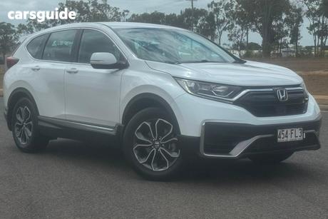 White 2022 Honda CR-V Wagon Vti X (2Wd) 5 Seats