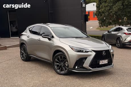 Silver 2022 Lexus NX450H+ Wagon F Sport + Ep2 Phev Awd