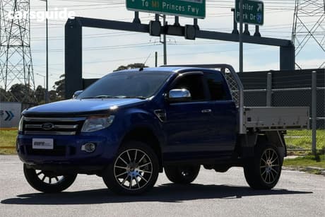 Blue 2014 Ford Ranger Super Cab Utility Xlt 3.2 (4X4)